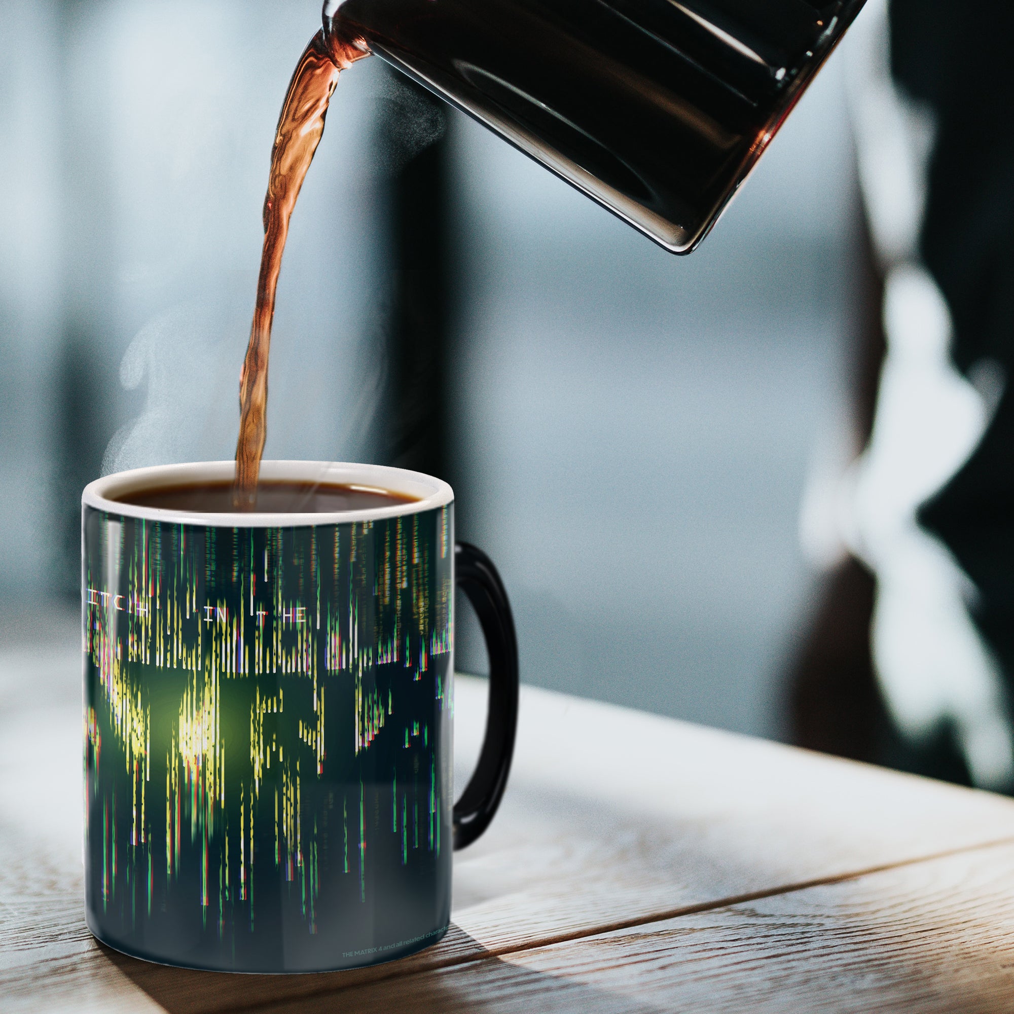The Matrix Resurrections (Glitch) Morphing Mugs®  Heat-Sensitive Mug MMUG1363